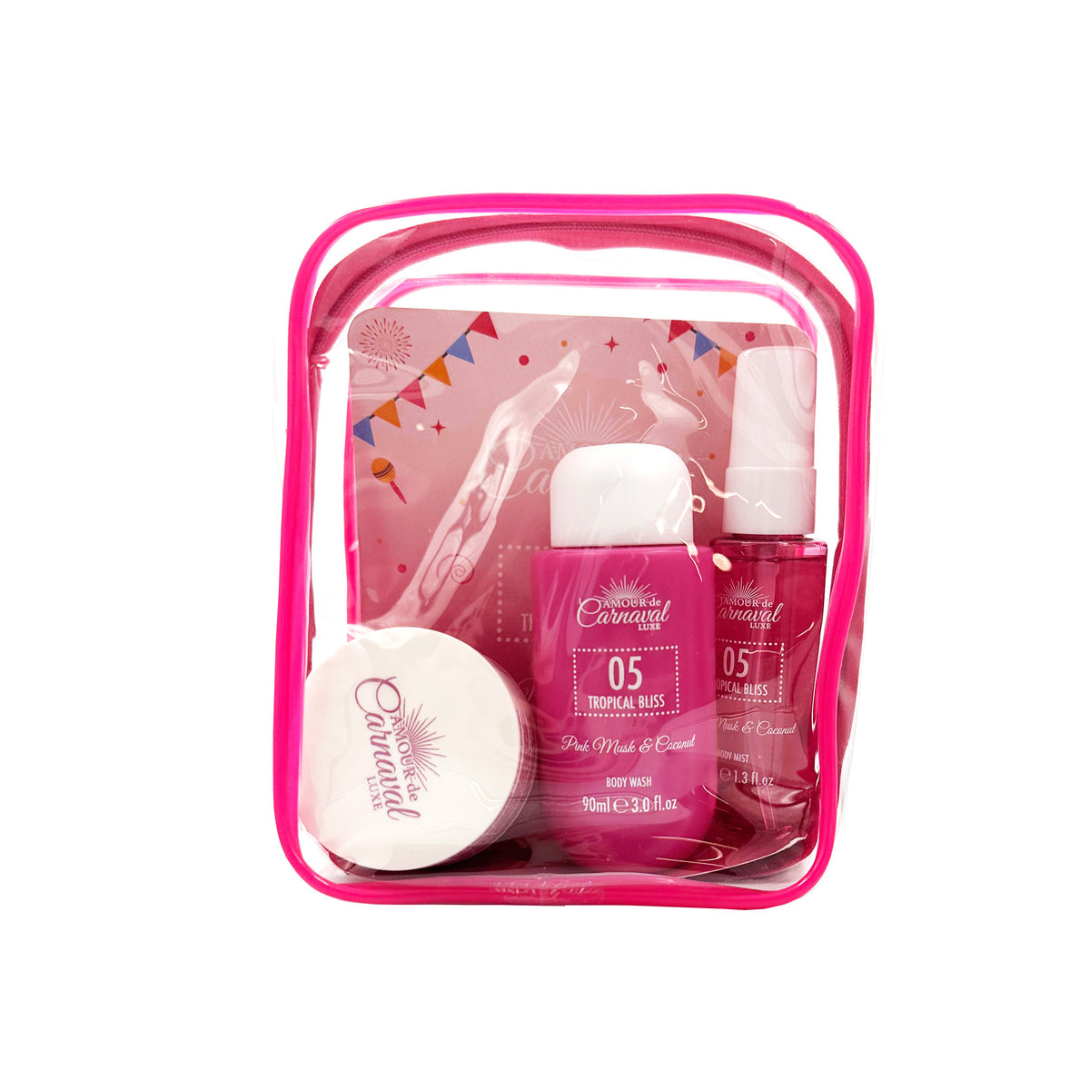 05 Tropical Bliss by Amour De Carnaval, 4 Piece Gift Set for Women