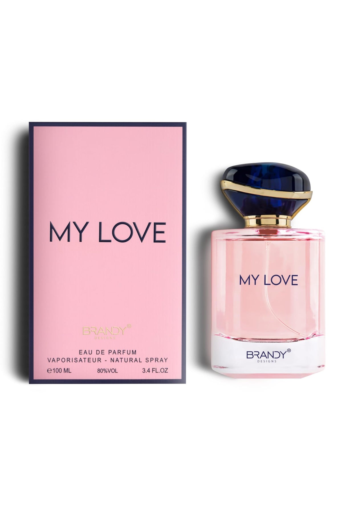 My Love by Brandy Designs, 3.4 oz Eau De Parfum Spray for Women