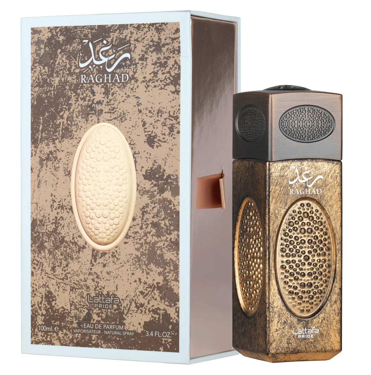 Raghad by Lattafa, 3.4 oz Eau De Parfum Spray for Women