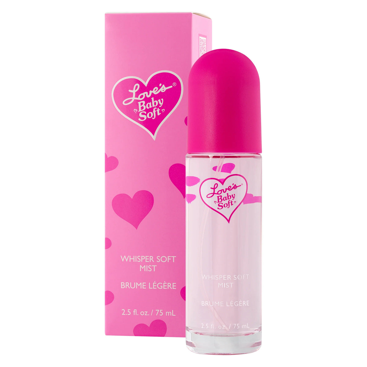 Love's Baby Soft Whisper Soft by Dana, 2.5 oz Perfume Mist Spray for Women