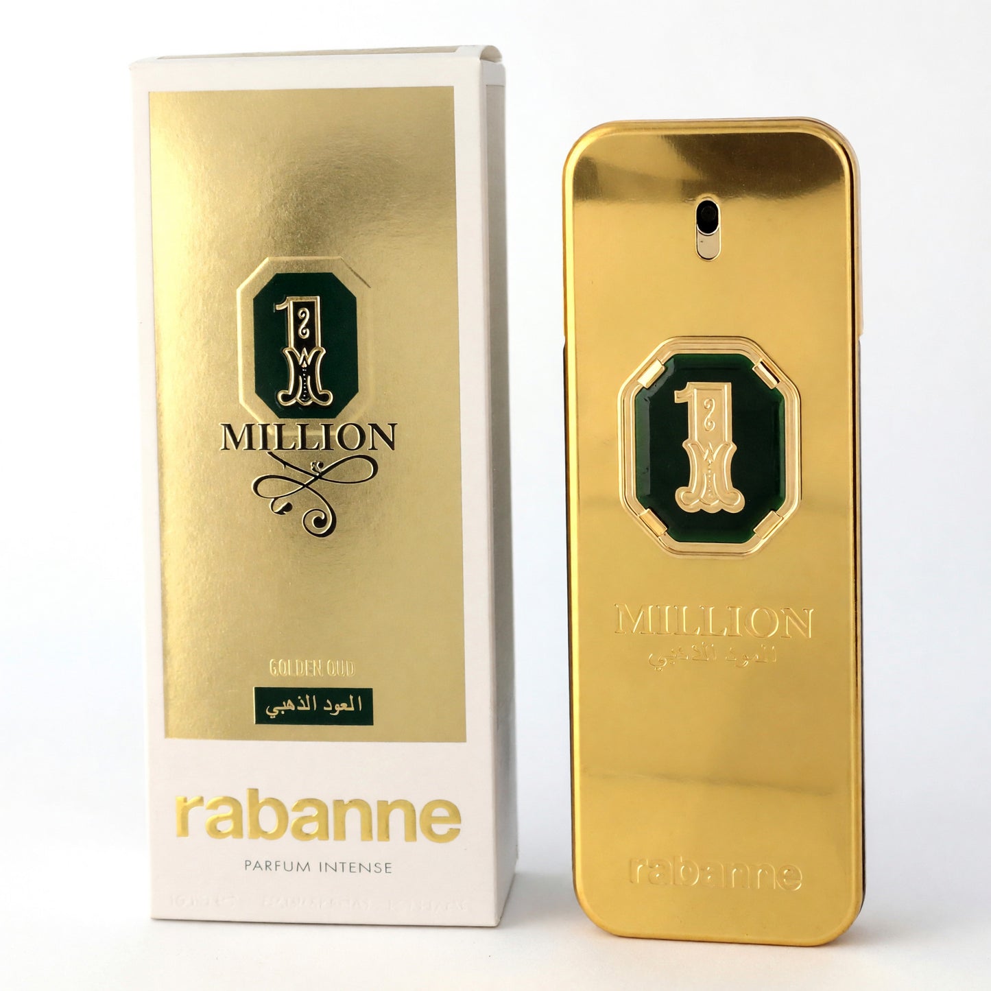 1 Million Golden Oud by Paco Rabanne, 3.4oz Parfum Intense Spray Men