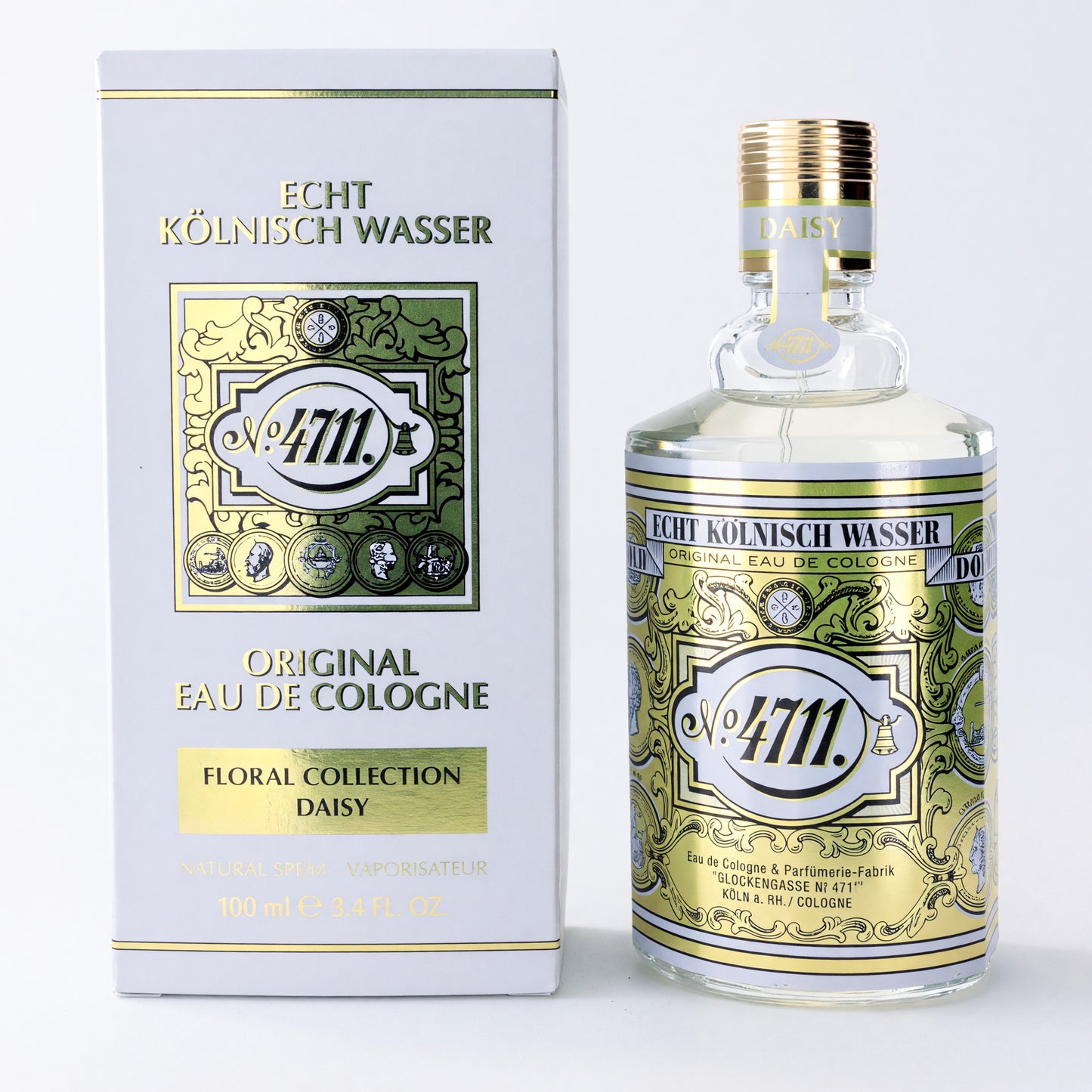 4711 Floral Collection Daisy by 4711, 3.4oz Eau De Cologne Spray for Unisex