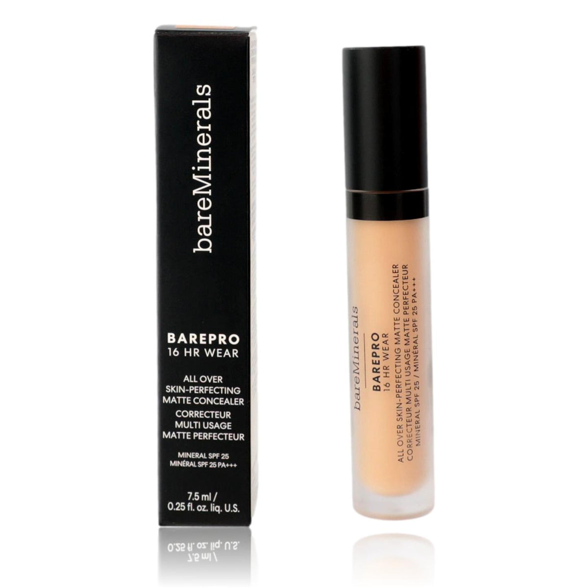 Bare Minerals BarePro 16 Hr Wear by bareMinerals, 0.25 oz Matte Concealer SPF 25- Light 200 Neutral