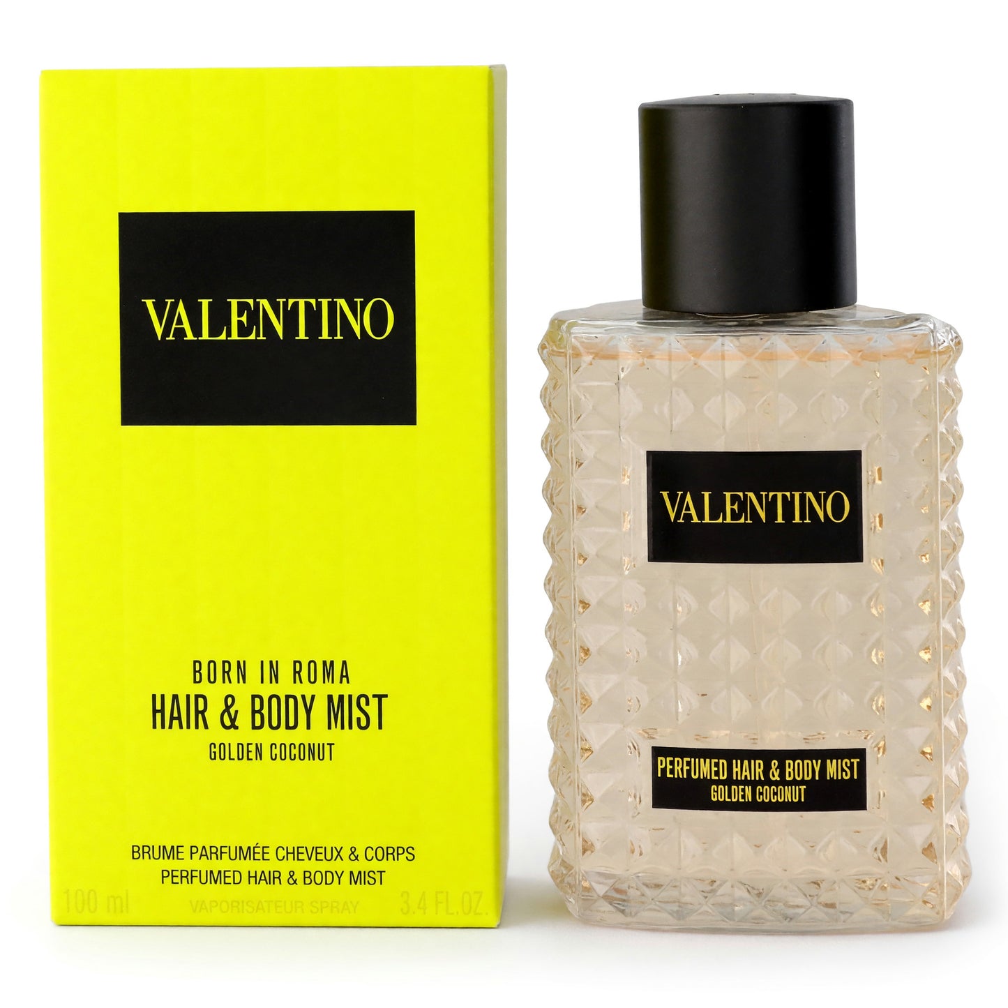 Valentino Born in Roma Golden Coconut, 3.4oz Hair & Body Mist women