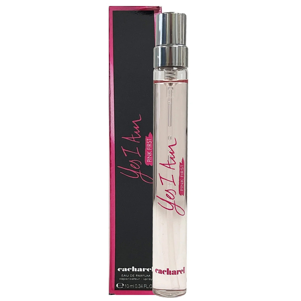 Yes I Am Pink First by Cacharel, 0.34 oz Eau De Parfum Spray for Women