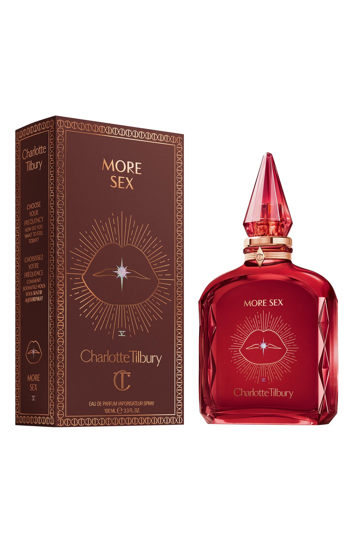 More Sex by Charlotte Tilbury, 3.3 oz Eau De Parfum Spray for Unisex