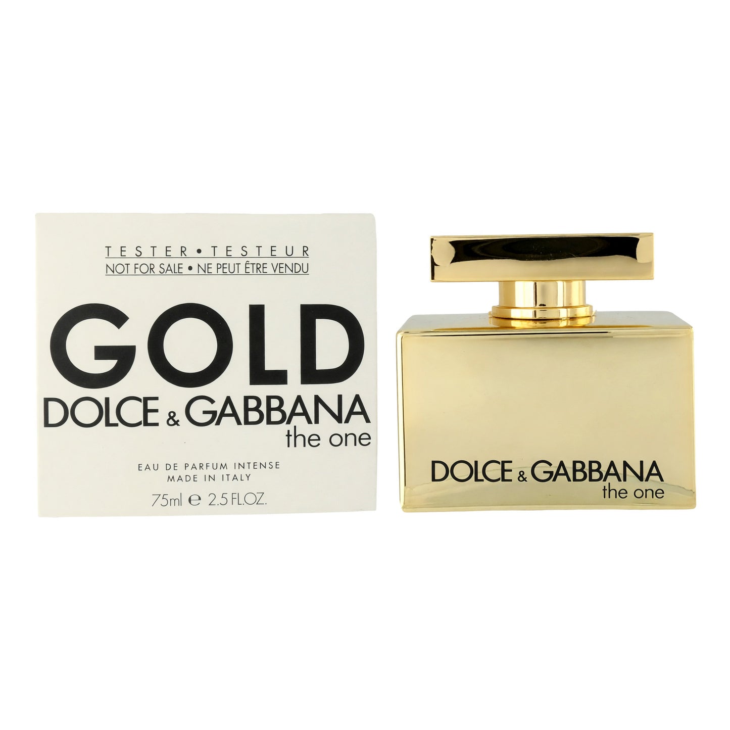 The One Gold by Dolce & Gabanna, 2.5 oz EDP Intense Spray for Women TESTER