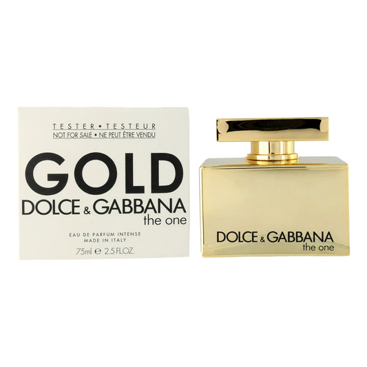 The One Gold by Dolce & Gabanna, 2.5 oz EDP Intense Spray for Women TESTER