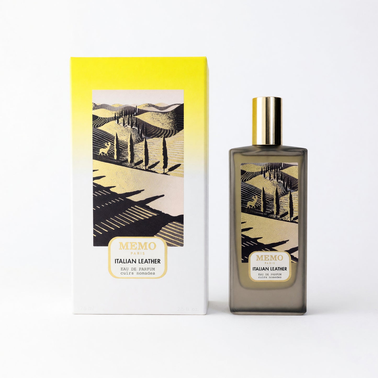 Italian Leather by Memo, 2.5 oz EDP Spray for Unisex