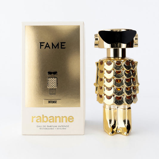 Fame Intense by Paco Rabanne, 2.7 oz EDP Spray Refillable for Women