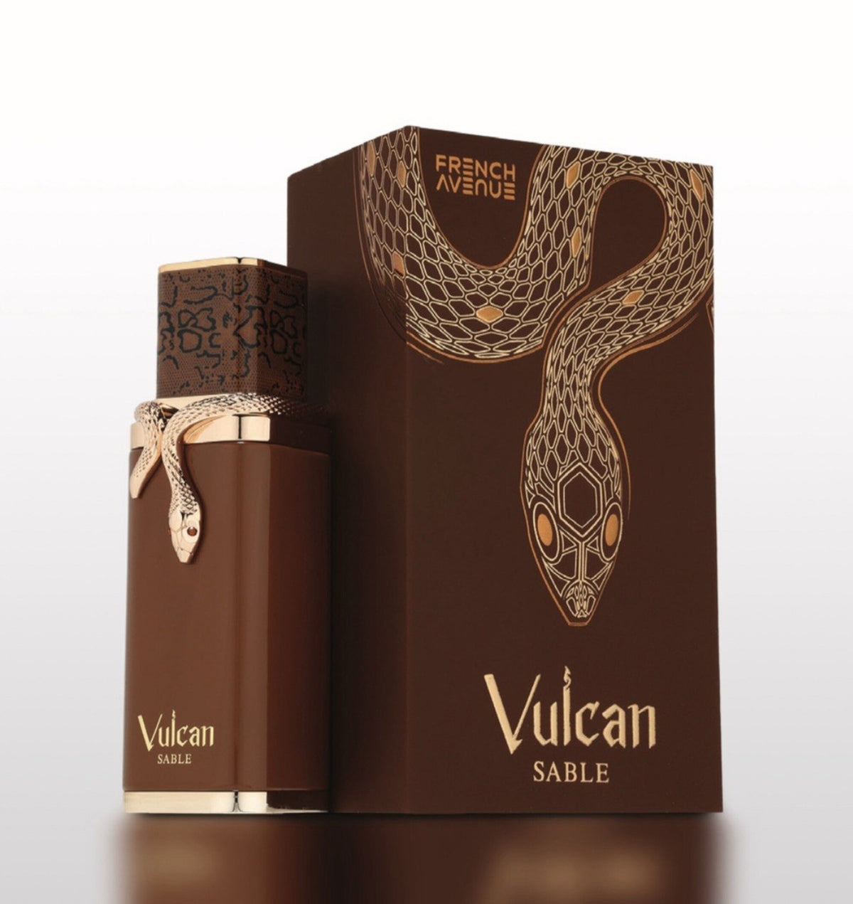 French Avenue Vulcan Sable by Fragrance World, 3.4 oz Eau De Parfum Spray for Unisex