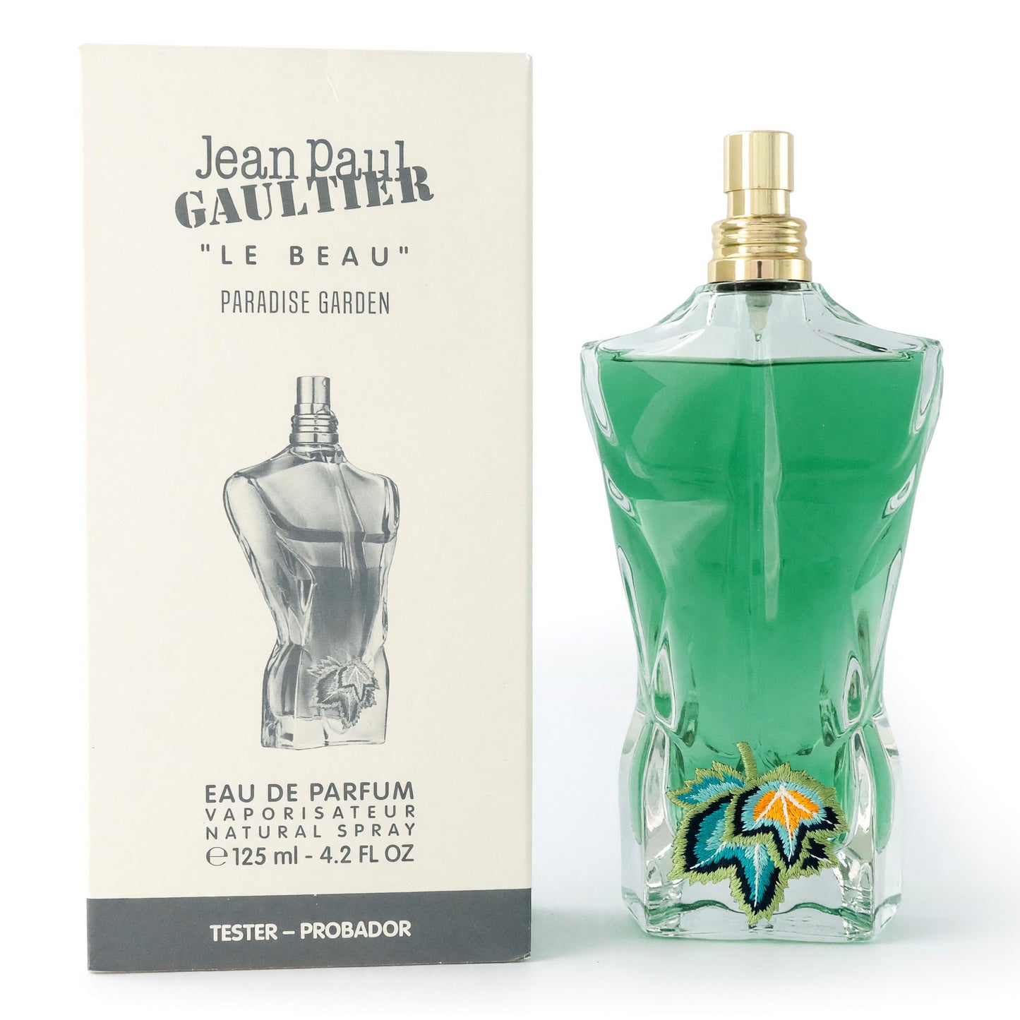 Jean Paul Gaultier Le Beau Paradise Garden, 4.2oz EDP Spray Men TESTER