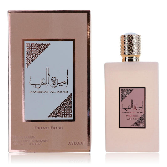 Asdaaf Ameerat Al Arab Prive Rose by Lattafa, 3.4 oz EDP Spray women