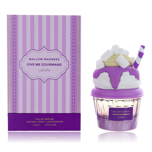 Mallow Madness Give Me Gourmand by Lattafa, 2.53oz EDP Spray women