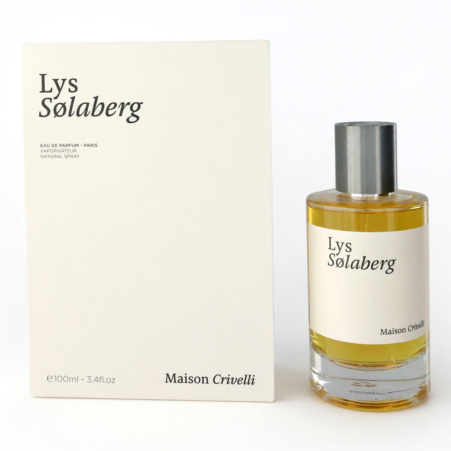 Lys Solaberg by Maison Crivelli, 3.4 oz EDP Spray for Unisex