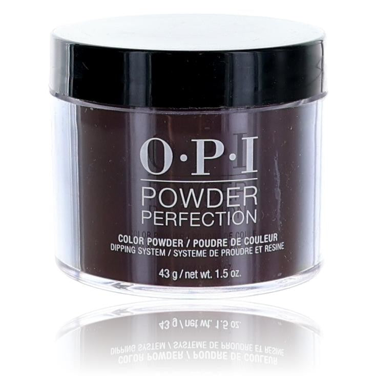 OPI Powder Perfection by OPI, 1.5 oz Color Dip Powder- Black Cherry Chutney