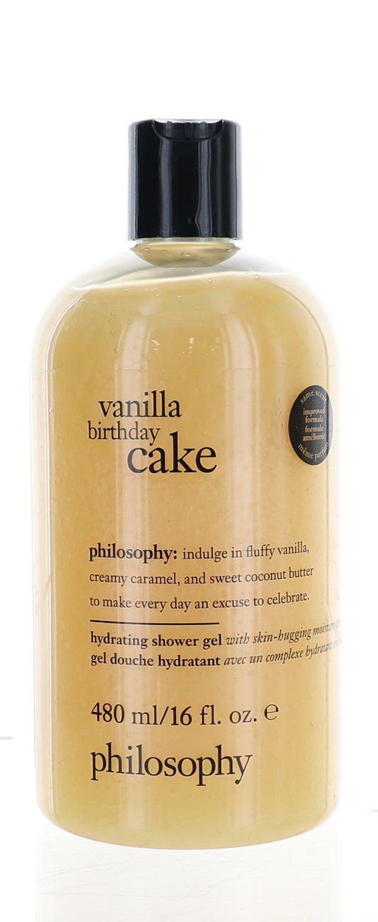 Vanilla Birthday Cake by Philosophy, 16 oz Shower Gel