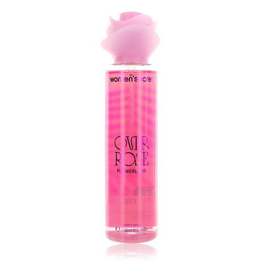 Flowerland Over Rose by Women'Secret, 8.5 oz Body Mist for Women