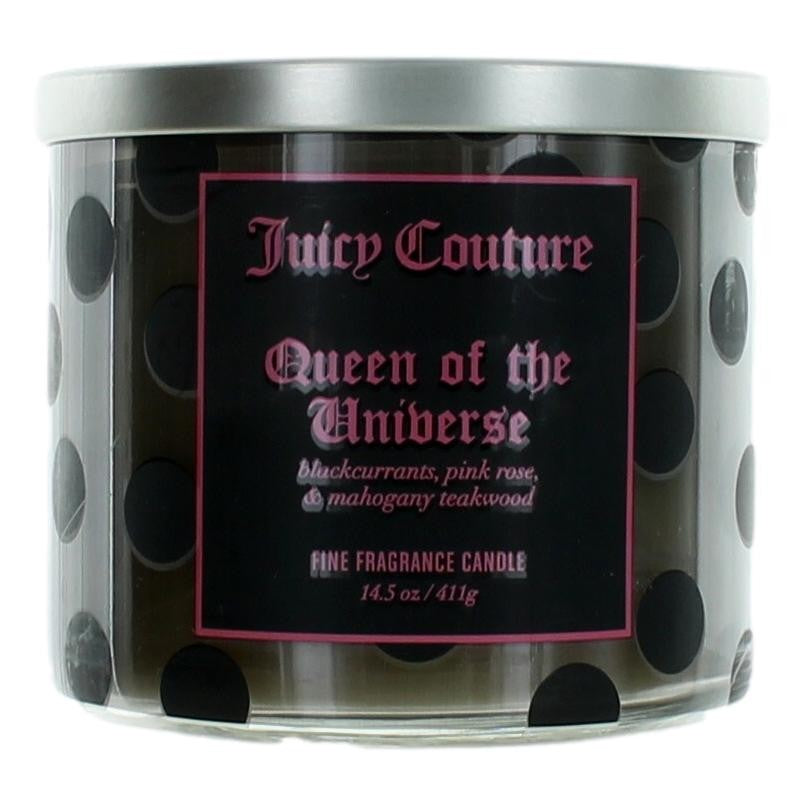 Juicy Couture 14.5oz Soy Wax Blend 3 Wick Candle - Queen Of The Universe