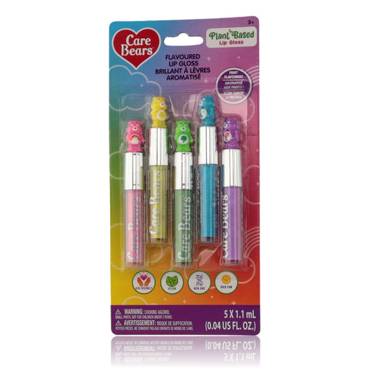 Care Bears by Care Bears, 5 Piece Lip Gloss for Kids